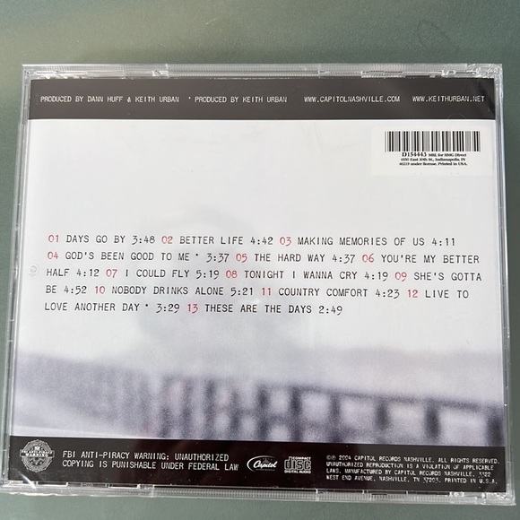 Keith Urban CD’S - Picture 3 of 3